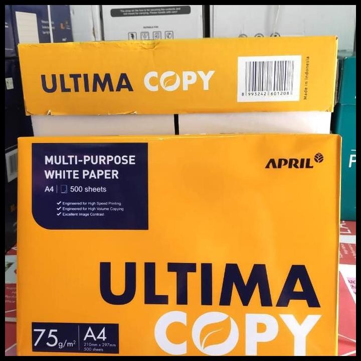 

Terlaris Kertas A4 75 Gram Ultima Copy Paper Good Quality