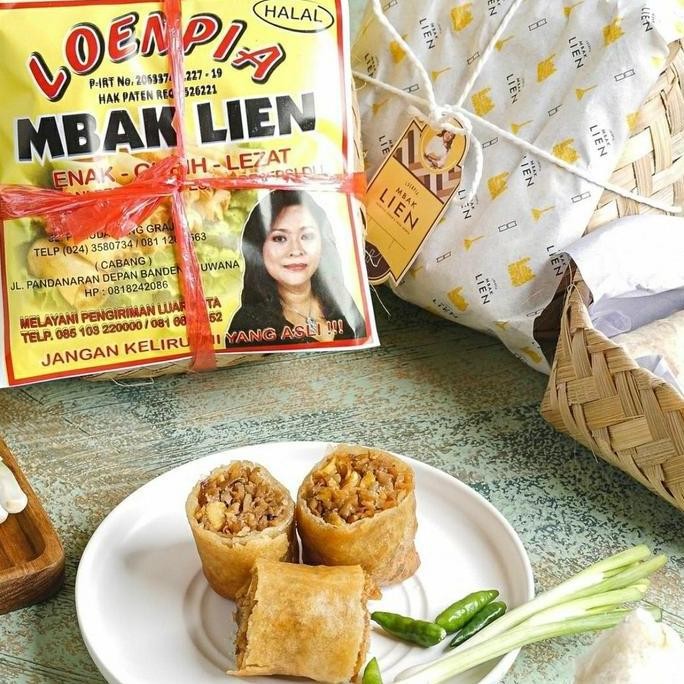 

Ready stok Terlaris Lunpia Lumpia Semarang Mbak Lien Original special paket isi 10 pcs Termurah