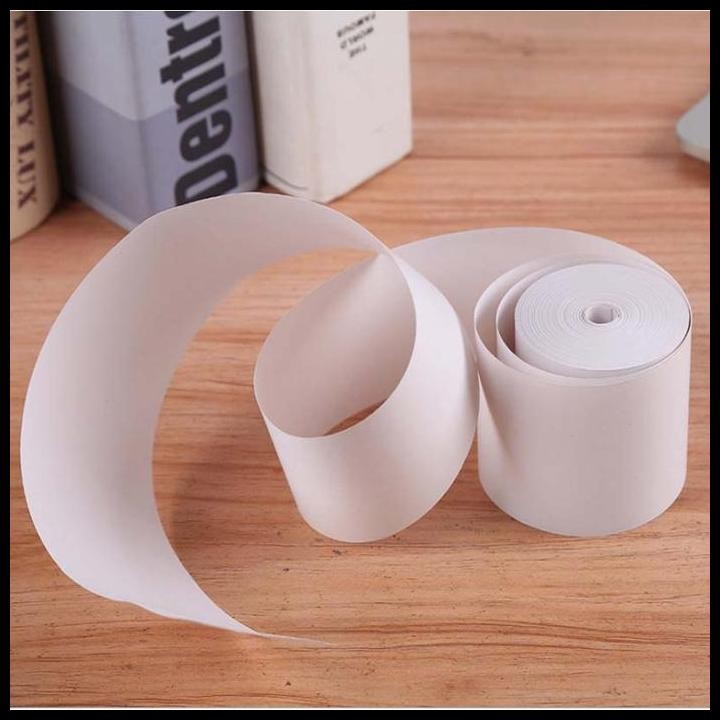 

Terlaris 58 X 40 Mm Kertas Struck Printer Thermal Tebal 58X40Mm Isi 100 Roll Good Quality