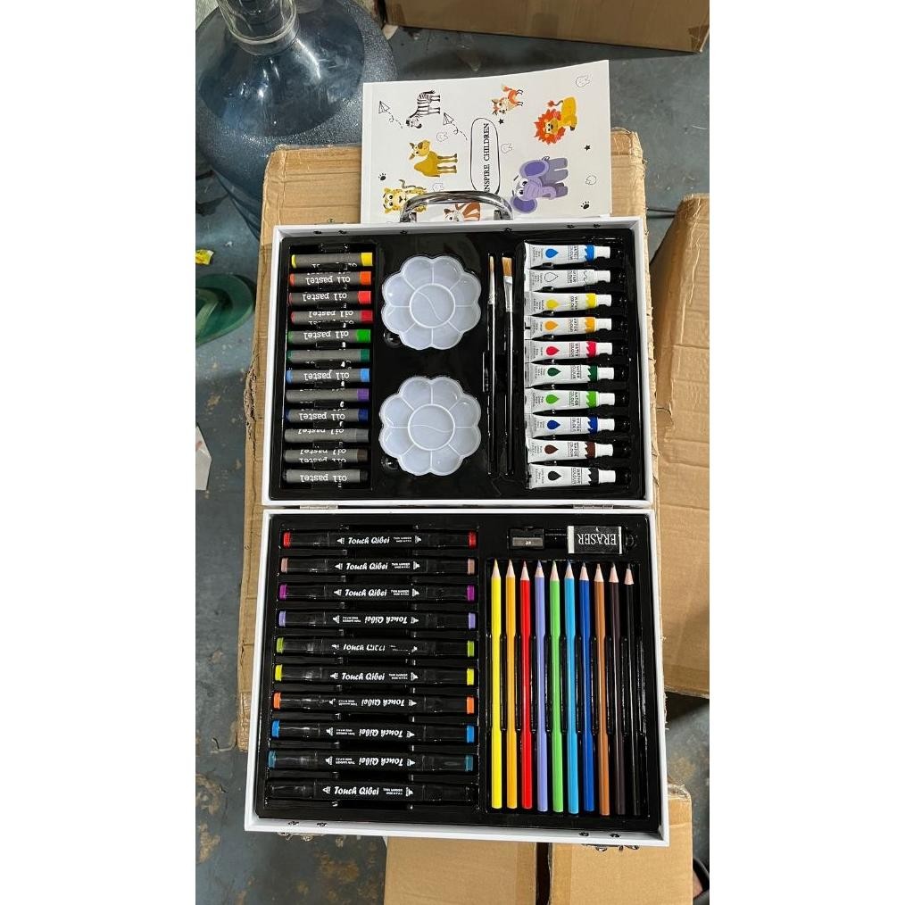 

Tw39 Fs-6 Gha-68 Wd Crayon Set 48Pcs Koper Aluminium Besi Krayon Pensil Warna 48 Pcs Box Alat Lukis Anak Koper Set Cr 48 Hemat Viral