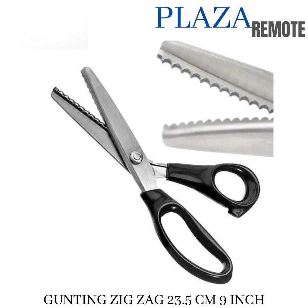 

GUNTING Kain/Gunting Bahan Kain Zigzag Stainless Steal UKURAN 3 5 7 MM
