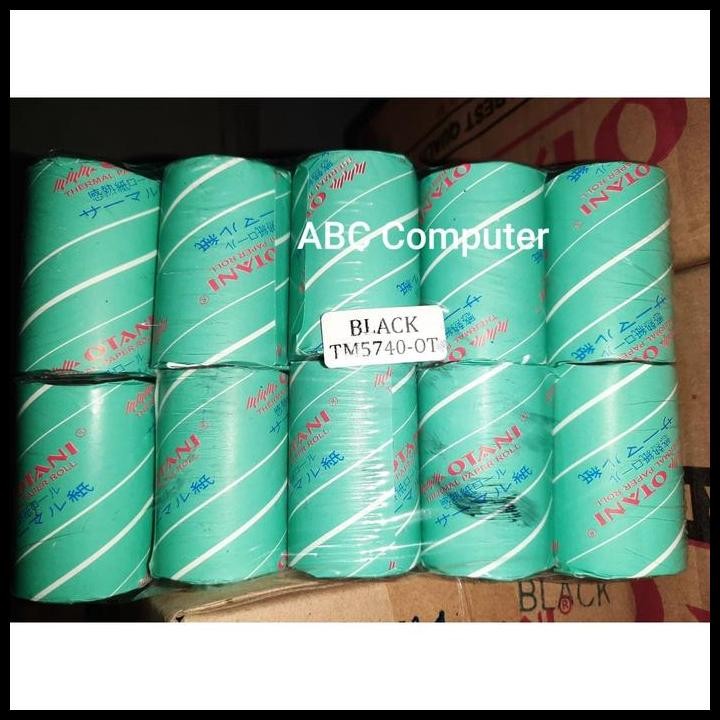 

Terlaris Kertas Struk Thermal Merek Otani 57X40 Isi 10Rol Good Quality