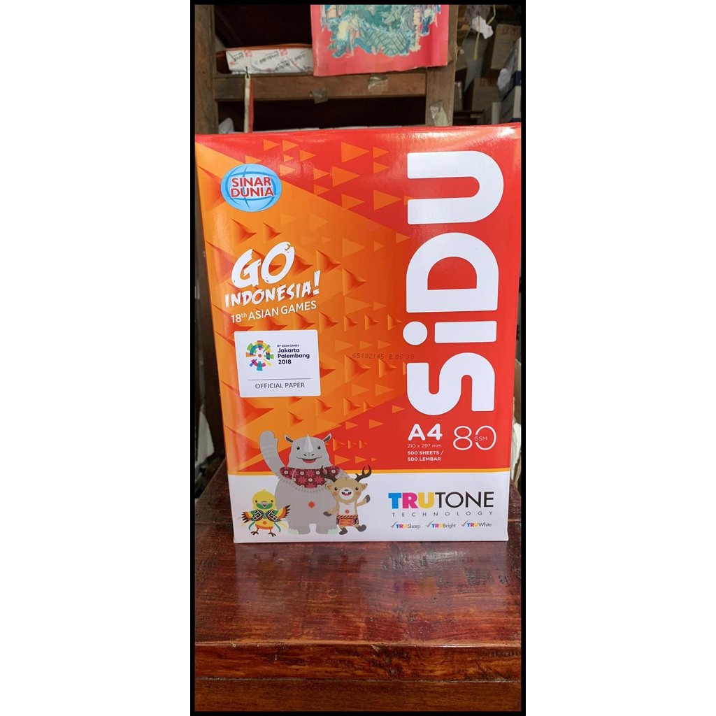 

Terlaris Hvs 80Gram A4 Sidu Good Quality