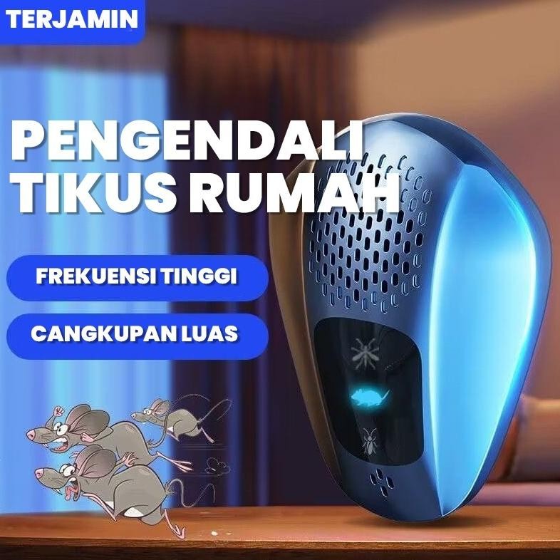 TERLARIS BBAK Alat Pengusir Hama Tikus Kekuatan Ultrasonik Untuk Mengusir Kecoa dan Tikus Siap kirim