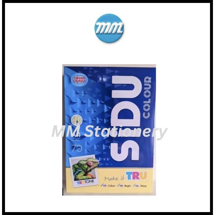 

Terlaris Kertas Hvs Warna Sidu A4 70Gr Good Quality