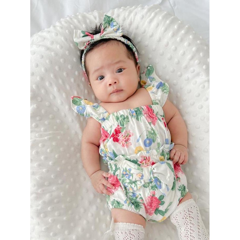 Tersedia 0-15 BLN SETELAN BAYI ZEE INCLUDE HEADBAND DRESS BAYI BAJU BAYI NEWBORN PEREMPUAN MYBEE KID