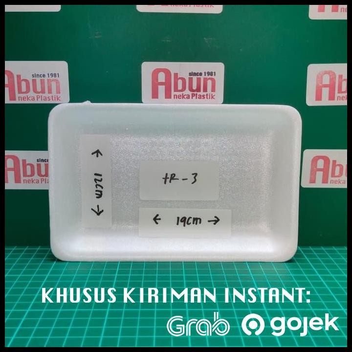 

Terlaris Tray Styrofoam Tr-3 Isi 250Pcs Good Quality