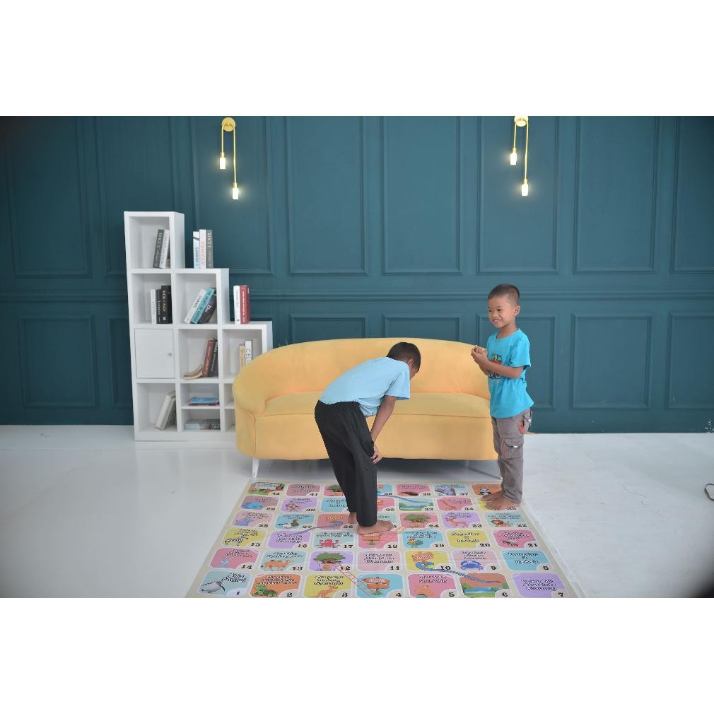 TERMURAH Raja Kidzone Ular Tangga Jumbo Mainan Edukasi - Akhlak Islam (Free Dadu Kertas) Siap kirim