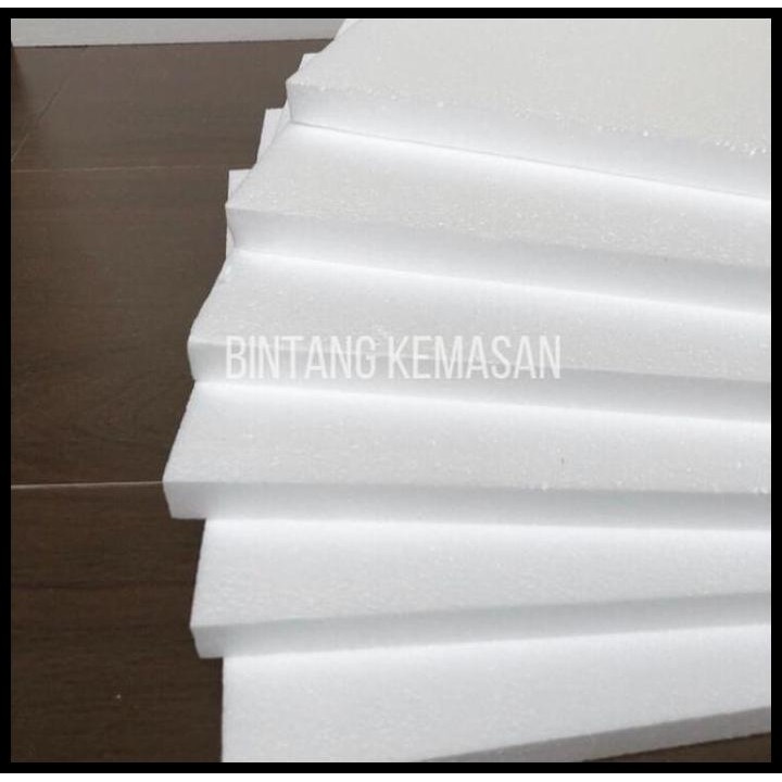 

Terlaris Styrofoam Lembaran 100 X 50 X 10Cm Hard Density 20 Lembaran Foam Good Quality