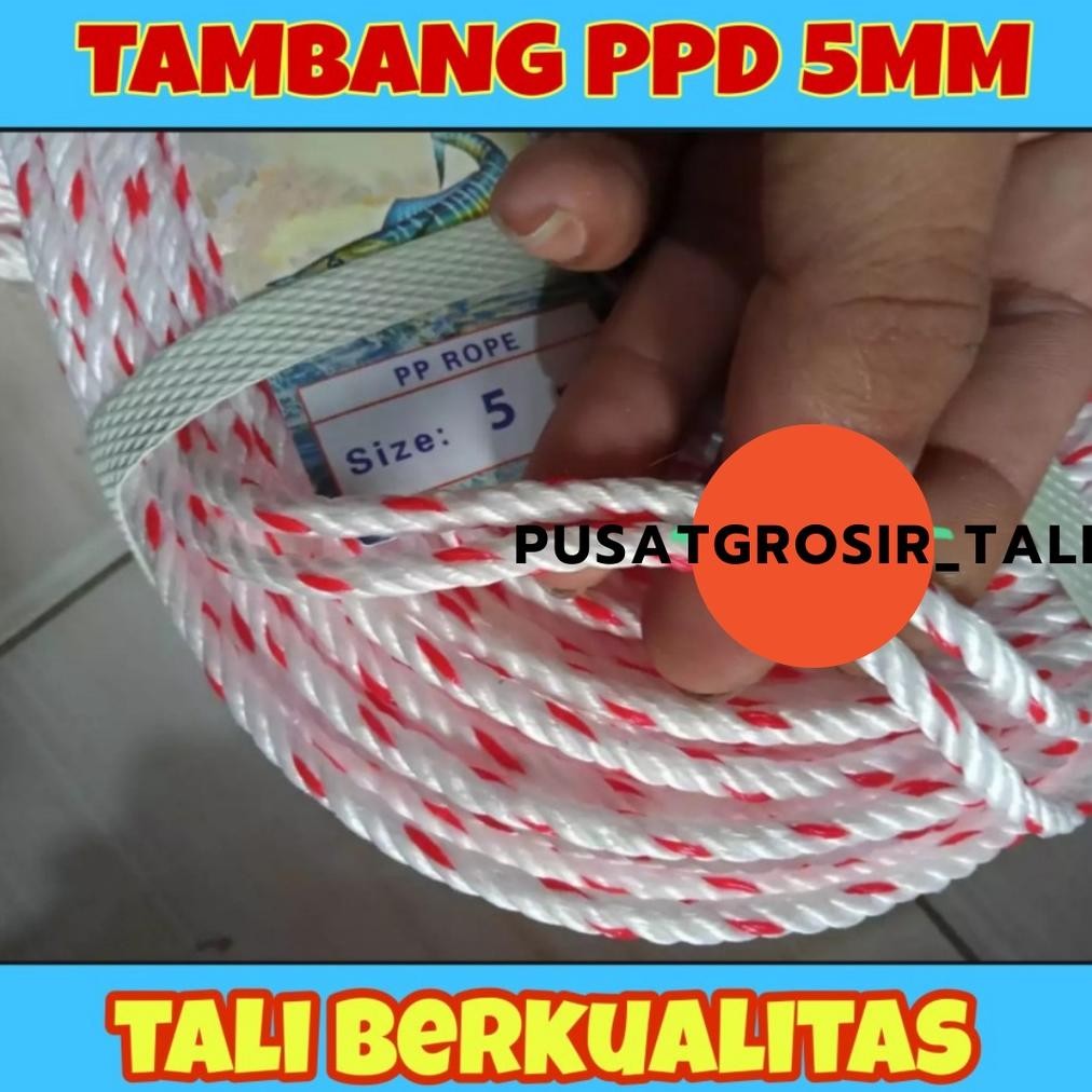 

Gd-324 To94 Bisa Cod Tali Tambang 5Mm / Rol Grosir Tali Tambang Ppd +/-220 Meter Original Hemat Gd-324