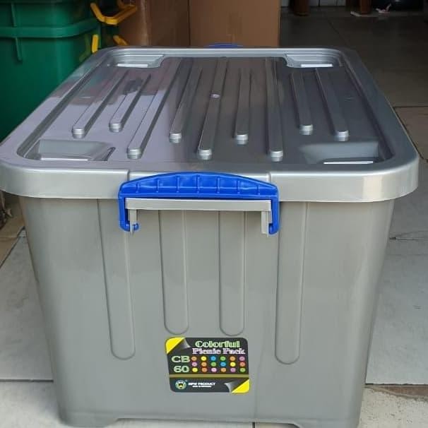 Spesial Container Box 60Lt Silver Mpw