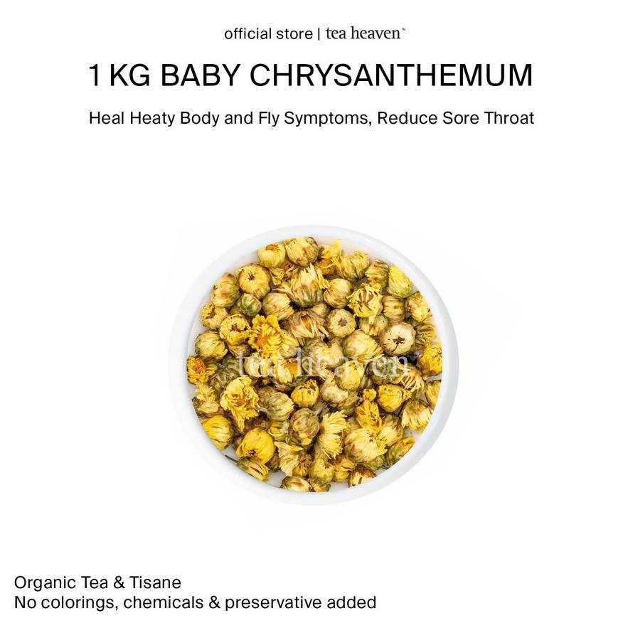 

Paling dicari Tea Heaven Baby Chrysanthemum Teh Bunga Krisantemum Bulk