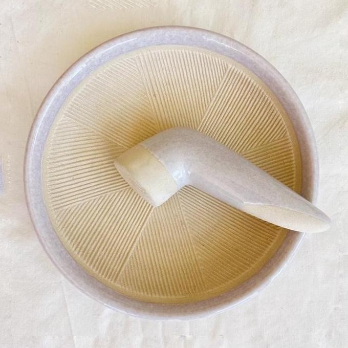 Sale Cobek Keramik Estetik Cobek Viral / Uleg Keramik / Cobek Nordic Ulekan Kitchenware Dapur Tanah 