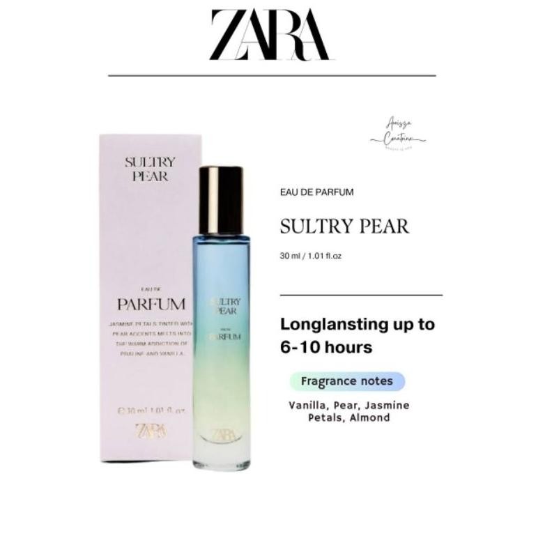 Zara Parfum Cherry Smoothie/Golden Decande/Royal Freesia