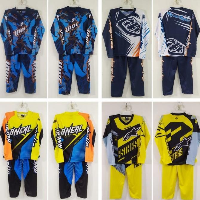 Tersedia Setelan Anak Motor Cross / Baju Motor Cross Anak