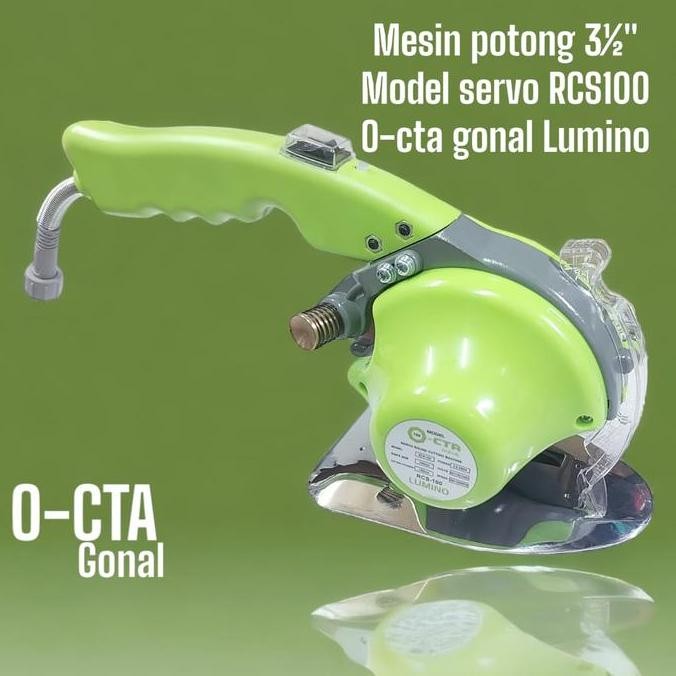 alat potong kain - mesin potong bahan kain octa servo RCS 100