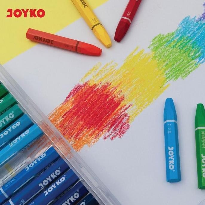 

ready !!! [1 Pack] JOYKO - OIL PASTEL / CRAYON - 18 WARNA - OP-18S