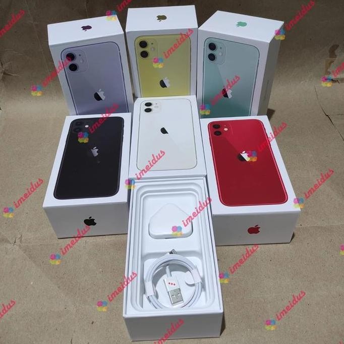 Terjangkau Box Kotak Dus Iphone 11 With Charger