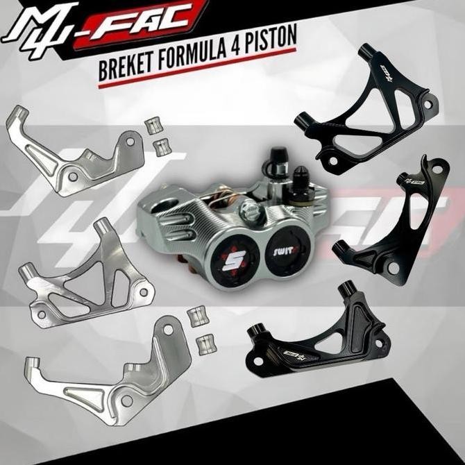 Paket Kaliper SWITS FORMULA Vario Beat Scoopy ukuran disc 220mm 260mm Paket Formula Beat Scoopy Vari