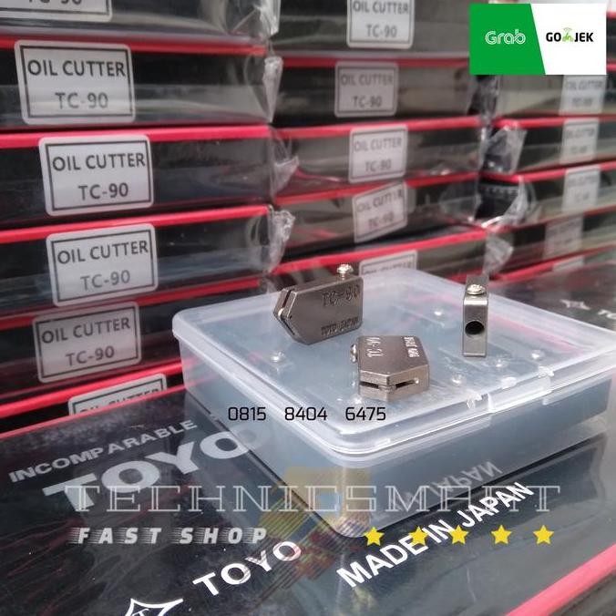 

MATA PISAU TOYO TC 90 JAPAN ORIGINAL REFIL KEPALA ALAT POTONG KACA