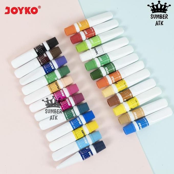 

ready !!! Cat Air Water Color Joyko WAC-6ML 12 , 18 , 24 WARNA