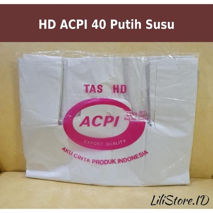 ready KANTONG PLASTIK HD ACPI 40 PUTIH SUSU