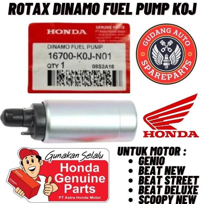 Original AHM Rotax Rotak Dinamo Fuel Pump Honda Genio Beat Scoopy New murah