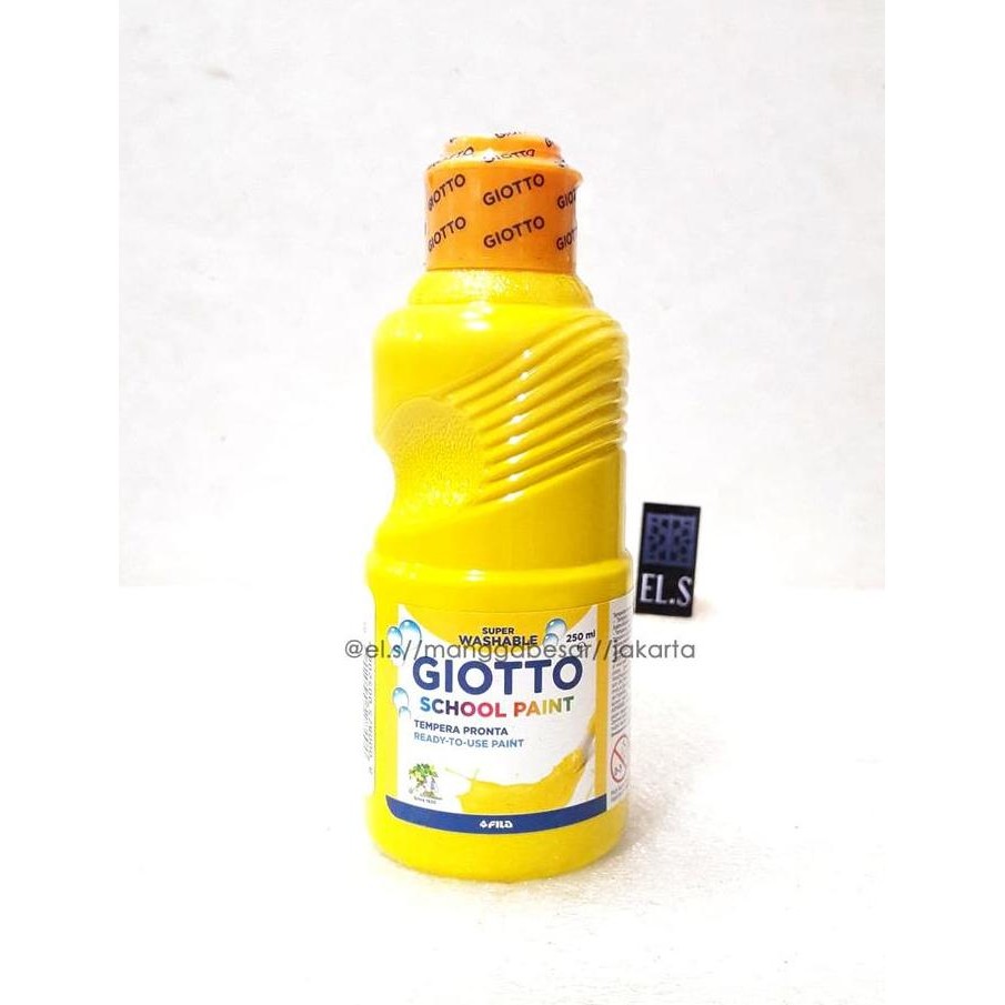 

ready !!! Giotto School Paint Primary Yellow 250 ml ( Cat Poster )