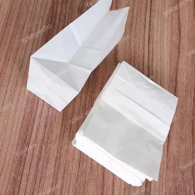 

ready Kantong Kertas Paper Bag Polos tebal Food Grade SOS 41-W08