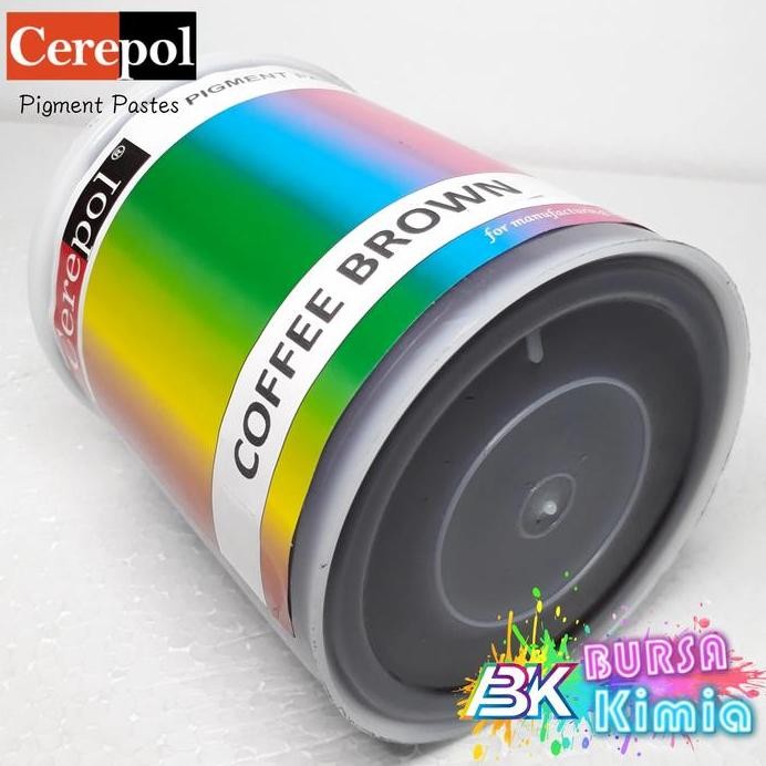 

ready !!! Cerepol Coffee Brown Pigment Pasta Cair/Pewarna Resin/Fiberglass
