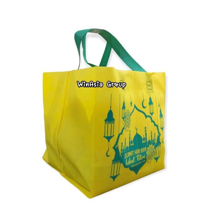 

ready Goodie bag Lebaran Box 22x22- 1 sisi 1 warna