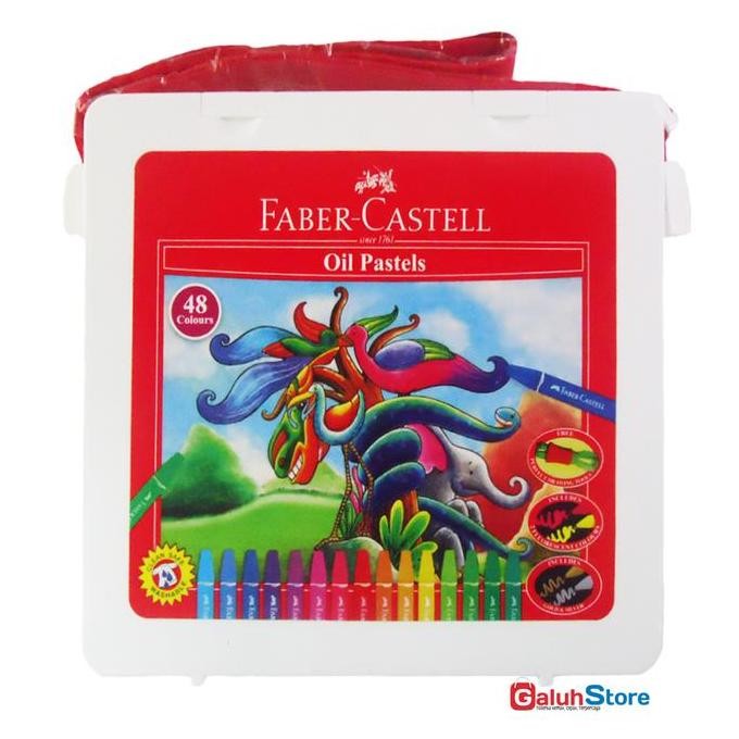 

ready !!! Faber Castell Crayon Oil Pastel 48 Warna