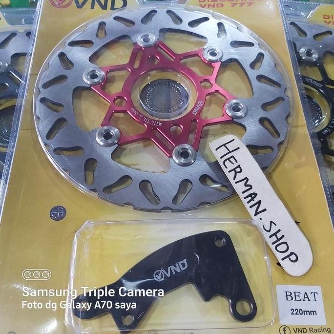 piringan cakram vnd beat vario scoopy 260mm / cakram vnd vario125 150