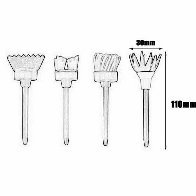 

ready !!! Alat Lukis KUAS BUNGA isi 4pcs Toys