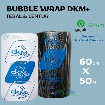 

ready PLASTIK BUBBLE WRAP, DKM+ BLACK, MURAH (60CM X 50M)