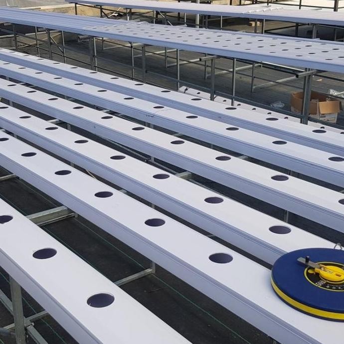 baru Gully Trapesium Hidroponik Gully Hydroponic NFT Tebal Berkualitas