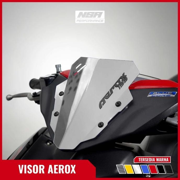 NSA VISOR AEROX WINDSHIELD AEROX ALL AEROX NEW AEROX CONNECTED 2021-2022 VISOR AEROX 2021 AKSESORIS 