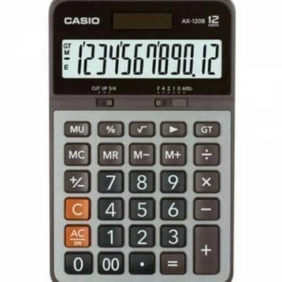 

Ow42 Rt-342 Edf-62 Kalkulator Desktop Kantor Casio Ax-120B / Calculator Meja Ax12B Viral Berkualitas Ow42