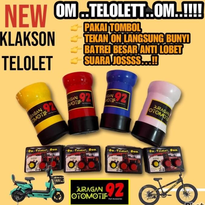 KLAKSON TELOLET SEPEDA / BASURI SEPEDA / KLAKSON TELOLET