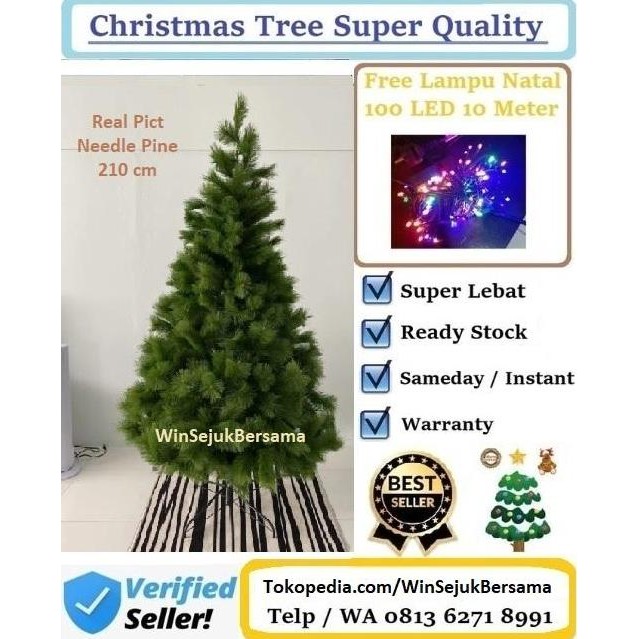 READY Pohon Natal 2.4 meter