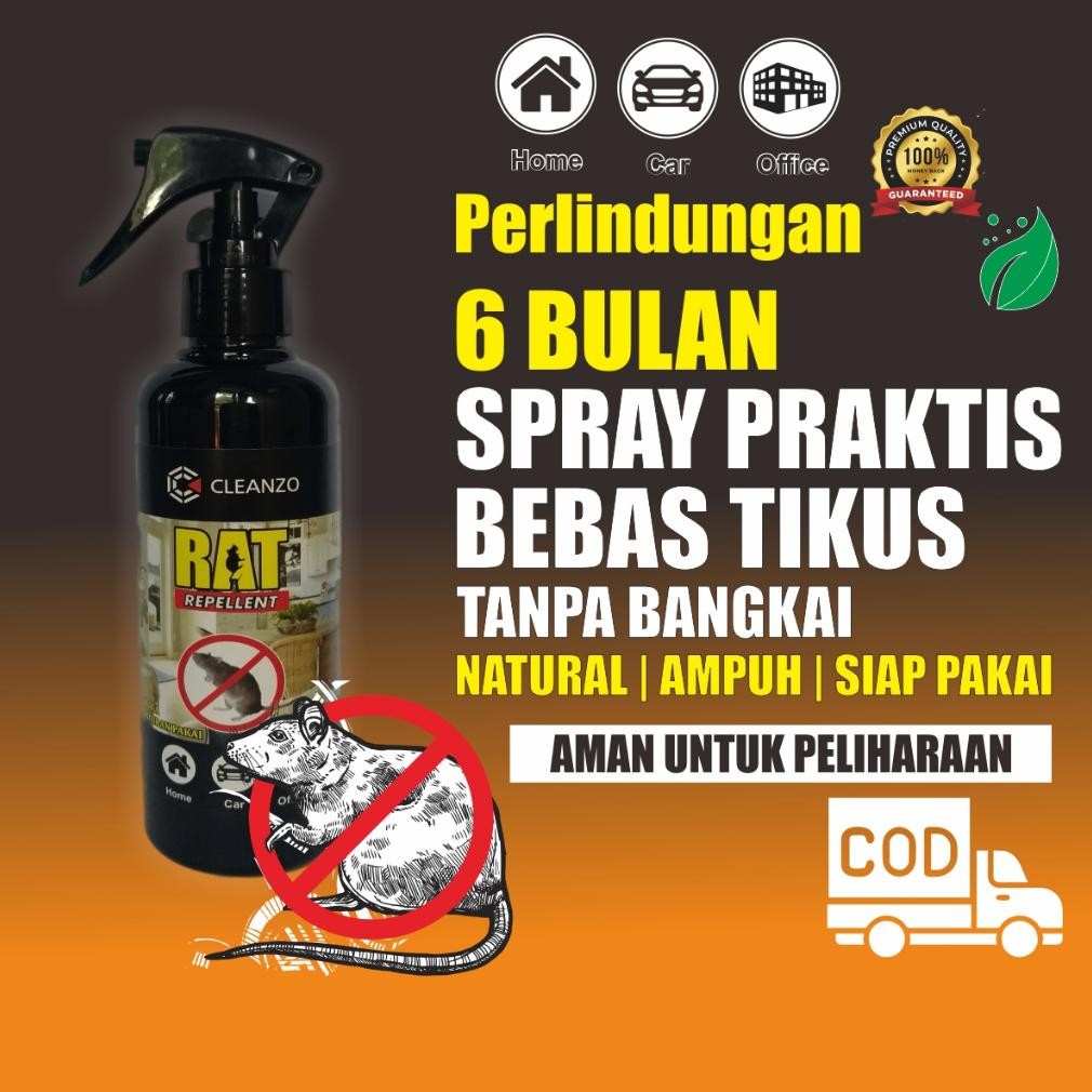 Semprotan Pengusir Tikus Rumah, Pengusir Tikus Dapur, Pengusir Tikus Mobil, Anti Tikus Rumah, Anti T