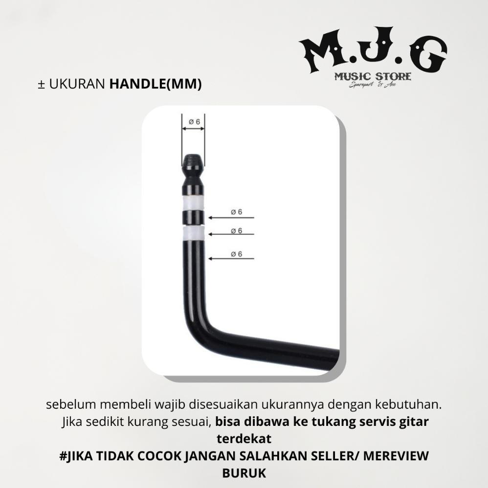Whammy Bar Handle Handel Gitar Tremolo Saddle Bridge Elektrik Up Down Edge Pro - Edge Zero