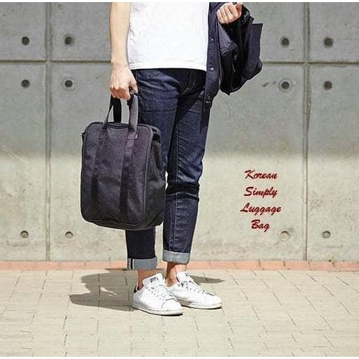 Korean Simply Luggage Bag ( Tas Bentuk Koper Mini ) Travel Trunk Bag