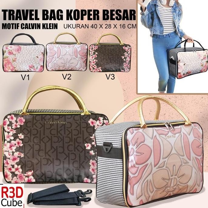 Rcs-Tas Travel Bag Selempang / Koper Pakaian / Tas Koper Ukuran Besar