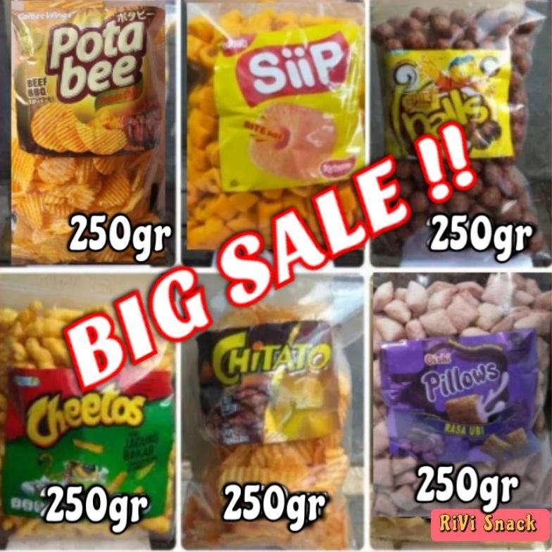

Ready [Promo] Snack 250Gr Aneka Snack Murah Kiloan Snack Kekinian Jajanan Jadul
