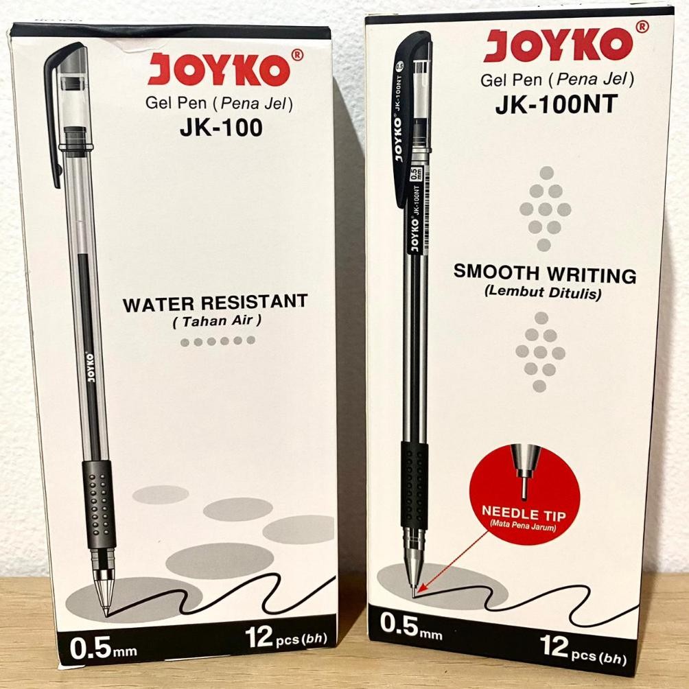 

Berkualitas Pulpen Gel Joyko Jk-100 & Jk-100Nt - 1 Pack (12 Pulpen) Diskon