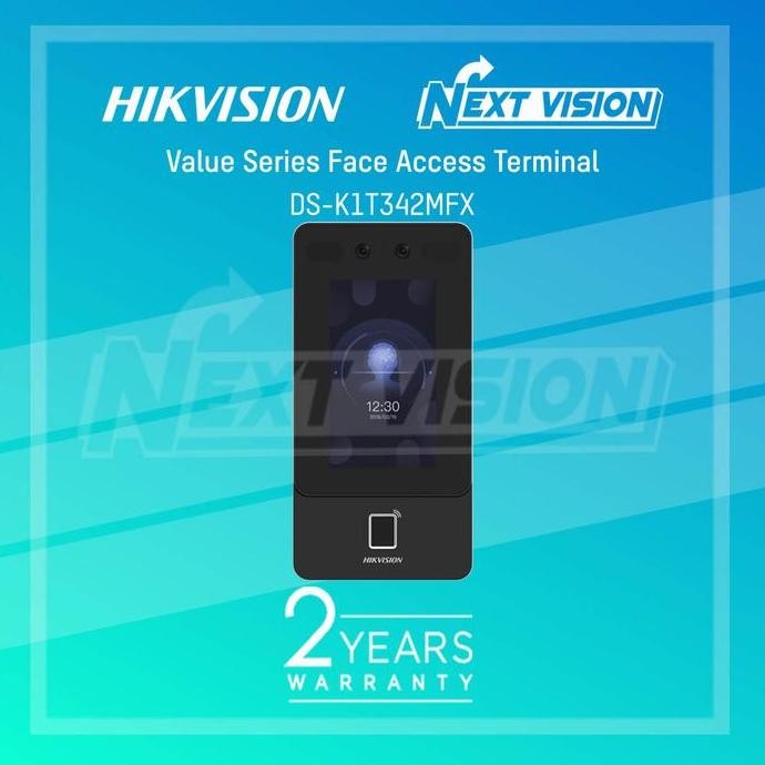READY DS-K1T342MFX - HIKVISION ACCESS CONTROL