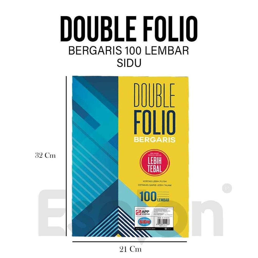 

Diskon Kertas Double Folio Bergaris 100 Sinar Dunia / 1 Pak Rolling Folio Diskon