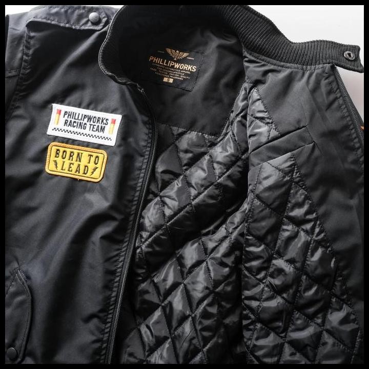 Terlaris JAKET MOTOR PHILLIP WORKS KAMIKAZE BEST SELLER Best Seller