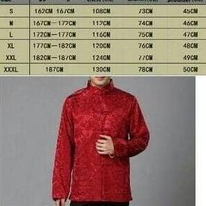 PROMO CHEONGSAM PRIA LENGAN PANJANG MODEL BOLAK BALIK